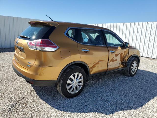 5N1AT2MV7EC777127 - 2014 NISSAN ROGUE S GOLD photo 3