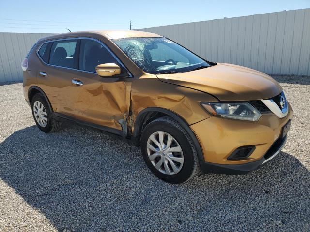 5N1AT2MV7EC777127 - 2014 NISSAN ROGUE S GOLD photo 4