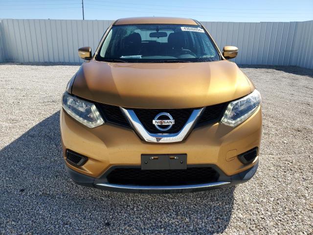 5N1AT2MV7EC777127 - 2014 NISSAN ROGUE S GOLD photo 5