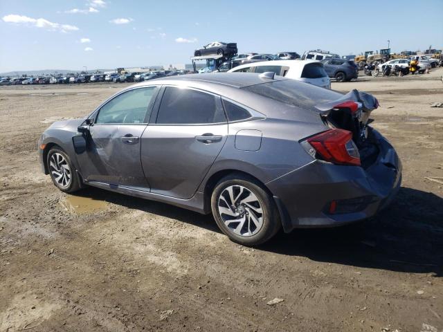 2HGFC2F70JH532901 - 2018 HONDA CIVIC EX GRAY photo 2