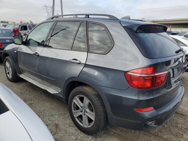 5UXZW0C59C0B88603 - 2012 BMW X5 XDRIVE35D BLUE photo 2