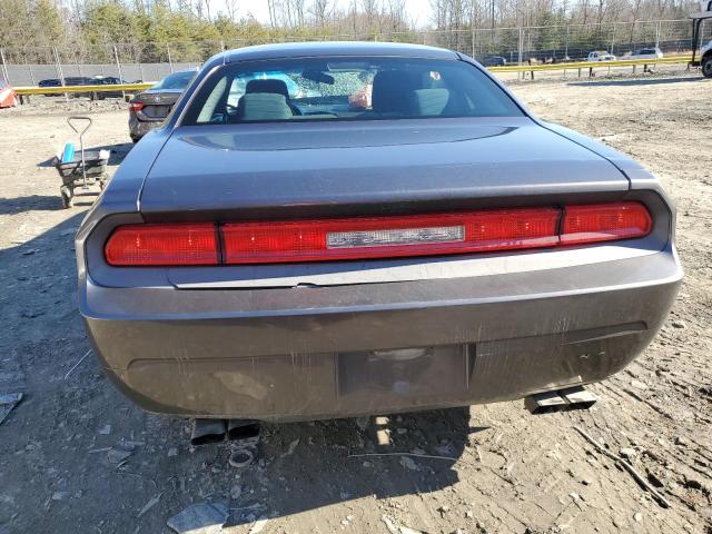 2C3CDYAG4DH646028 - 2013 DODGE CHALLENGER SXT GRAY photo 6