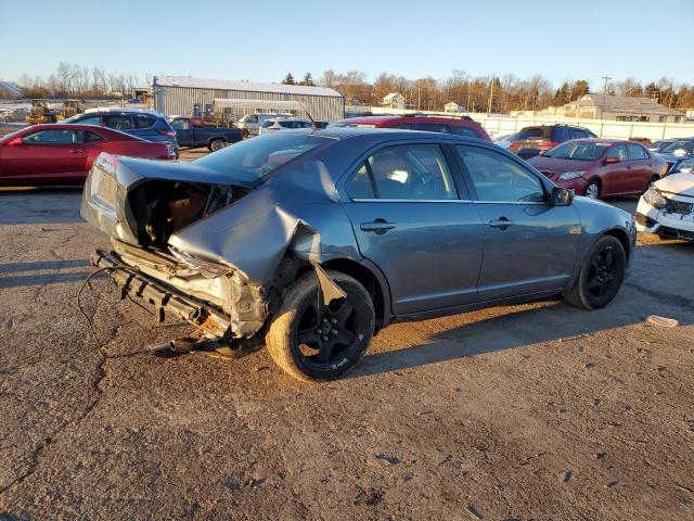 3FAHP0HA5BR307930 - 2011 FORD FUSION SE GRAY photo 3