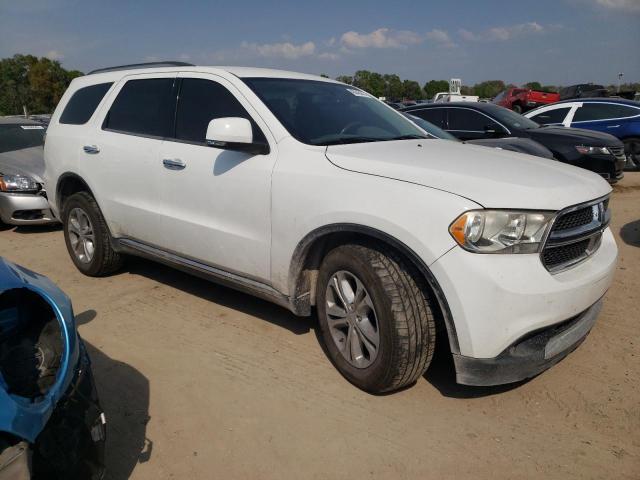 1C4RDHDG0DC700283 - 2013 DODGE DURANGO CREW WHITE photo 4