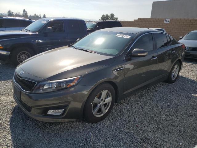 5XXGM4A75EG332026 - 2014 KIA OPTIMA LX GRAY photo 1