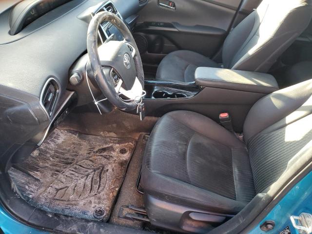 JTDKARFP7J3080055 - 2018 TOYOTA PRIUS PRIM 青绿色 照片 7