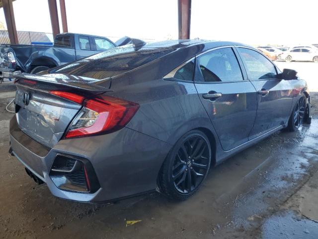 2HGFC1E55LH705034 - 2020 HONDA CIVIC SI GRAY photo 3