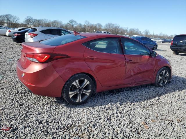 KMHDH4AH0FU357388 - 2015 HYUNDAI ELANTRA SE RED photo 3