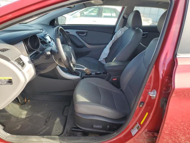 KMHDH4AH0FU357388 - 2015 HYUNDAI ELANTRA SE RED photo 7