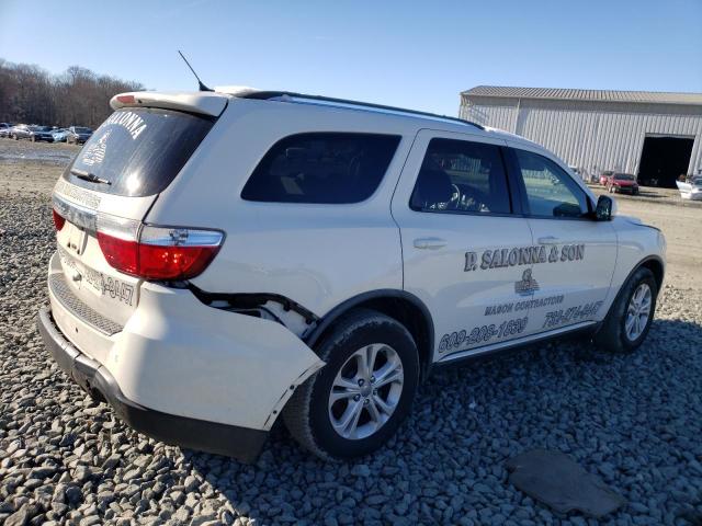 1C4RDJAG1CC211255 - 2012 DODGE DURANGO R/ SXT WHITE photo 3