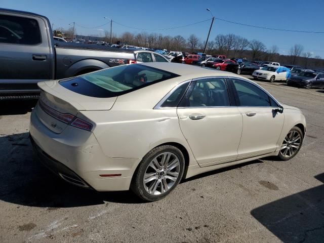 3LN6L2LU8ER807915 - 2014 LINCOLN MKZ HYBRID CREAM photo 3