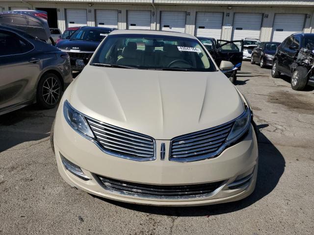 3LN6L2LU8ER807915 - 2014 LINCOLN MKZ HYBRID CREAM photo 5