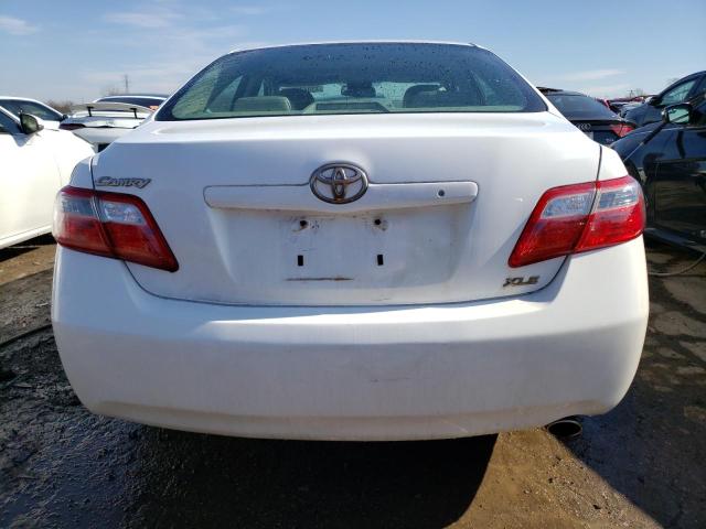 4T1BE46K87U536249 - 2007 TOYOTA CAMRY CE WHITE photo 6