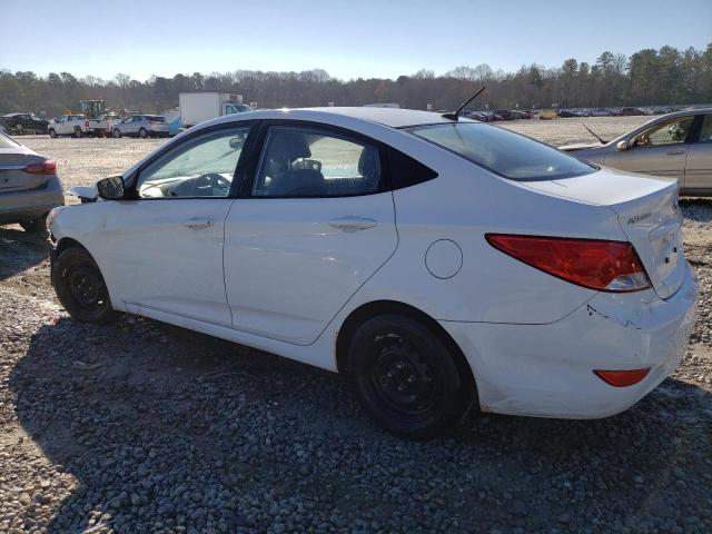 KMHCT4AE0FU798602 - 2015 HYUNDAI ACCENT GLS WHITE photo 2