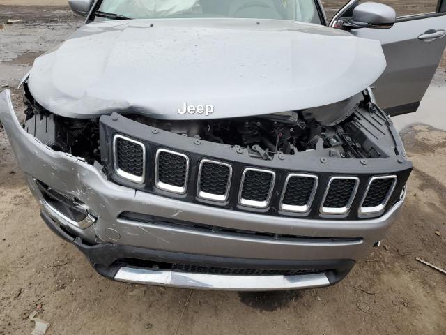 3C4NJDCB1MT558634 - 2021 JEEP COMPASS LIMITED SILVER photo 11