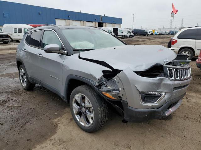 3C4NJDCB1MT558634 - 2021 JEEP COMPASS LIMITED SILVER photo 4
