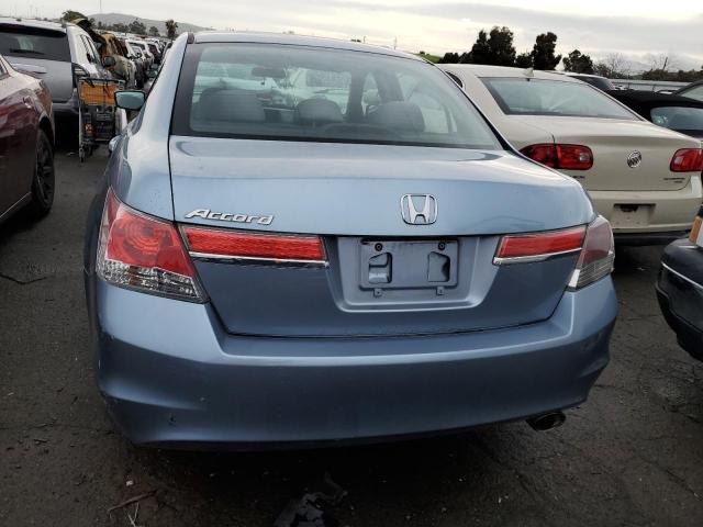 1HGCP2F37CA125163 - 2012 HONDA ACCORD LX BLUE photo 6