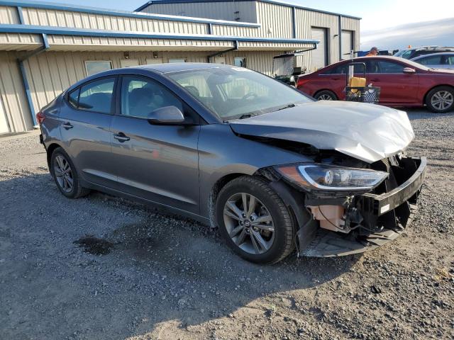 5NPD84LFXJH391230 - 2018 HYUNDAI ELANTRA SEL GRAY photo 4