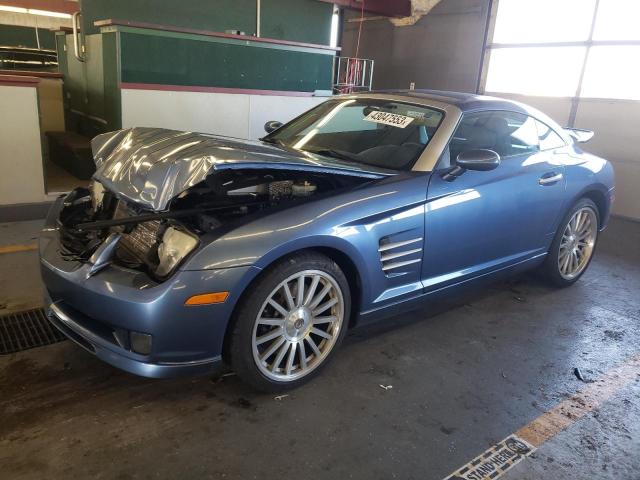 1C3AN79N45X038413 - 2005 CHRYSLER CROSSFIRE SRT-6 BLUE photo 1