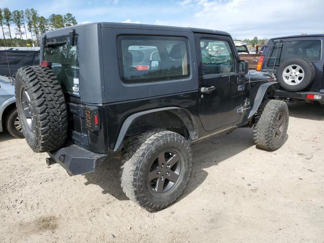 1J4FA24147L180026 - 2007 JEEP WRANGLER X BLACK photo 3