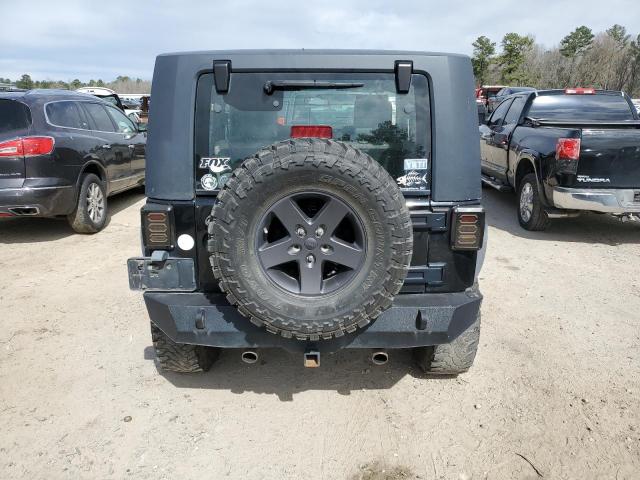 1J4FA24147L180026 - 2007 JEEP WRANGLER X BLACK photo 6