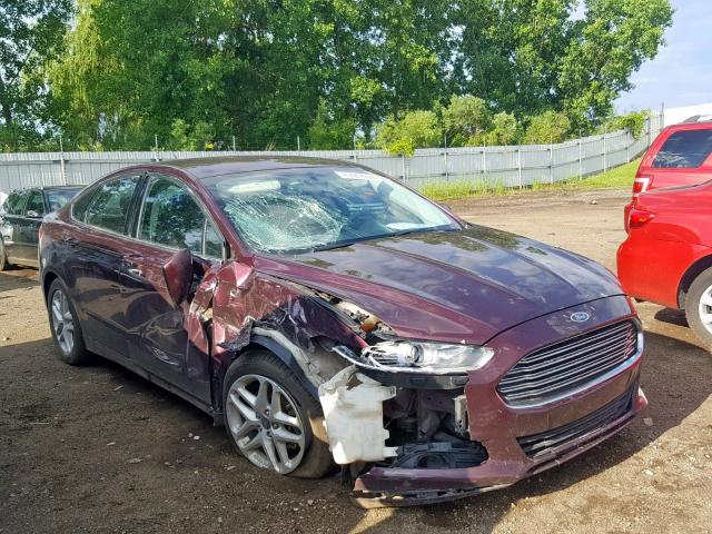 3FA6P0HR4DR227860 - 2013 FORD FUSION SE  photo 1