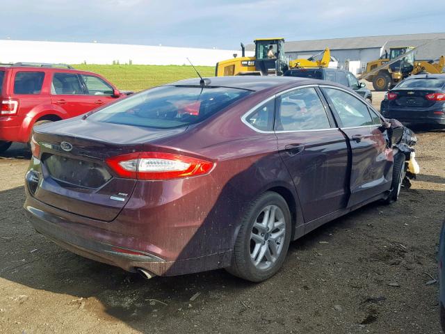 3FA6P0HR4DR227860 - 2013 FORD FUSION SE  photo 4