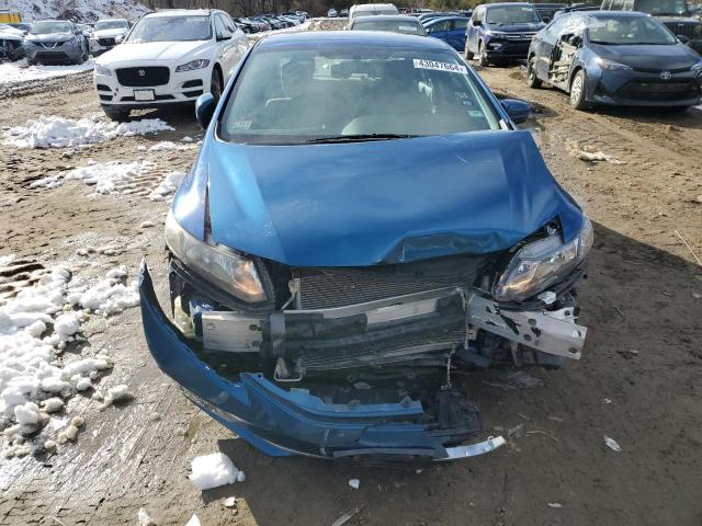 19XFB2F50FE261583 - 2015 HONDA CIVIC LX BLUE photo 5