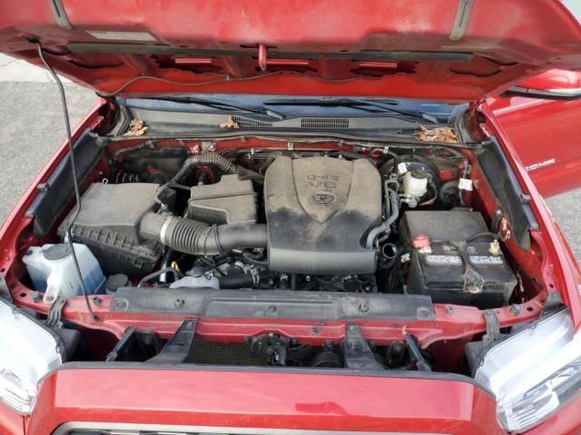 3TMBZ5DN5NM035316 - 2022 TOYOTA TACOMA DOUBLE CAB RED photo 11