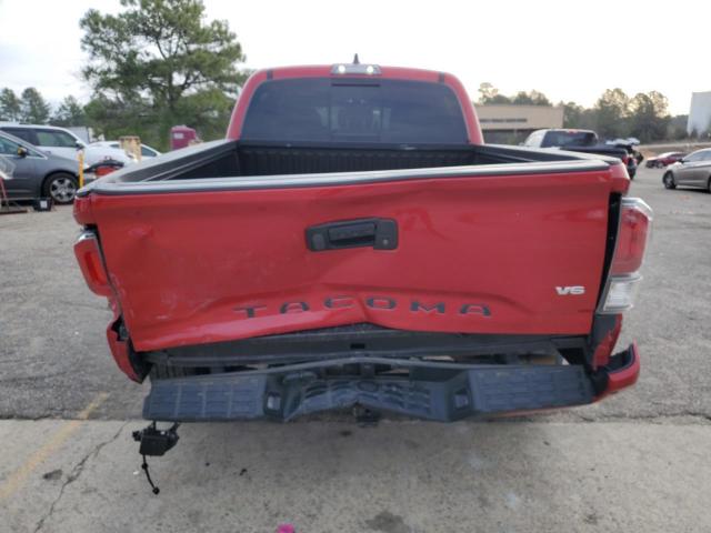 3TMBZ5DN5NM035316 - 2022 TOYOTA TACOMA DOUBLE CAB RED photo 6