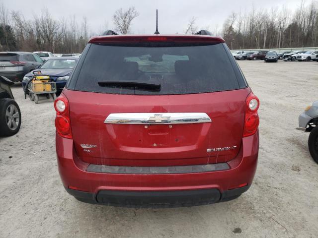 2GNFLEEK4D6423712 - 2013 CHEVROLET EQUINOX LT RED photo 6