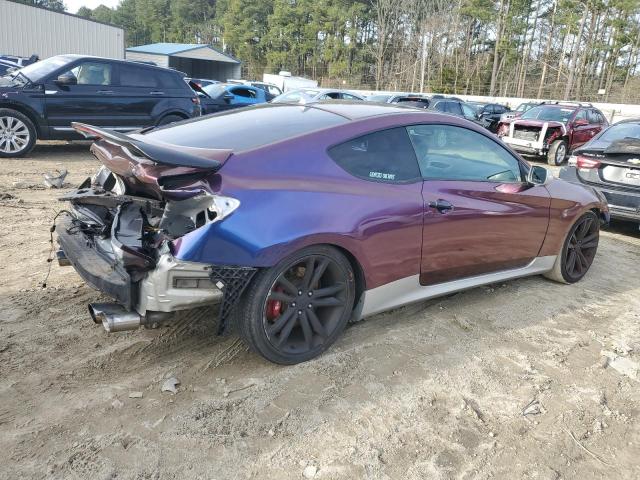 KMHHU6KH2BU065002 - 2011 HYUNDAI GENESIS CO 3.8L PURPLE photo 3