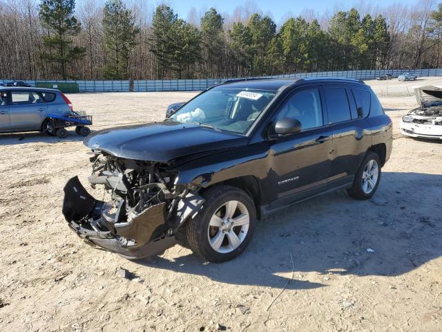 1C4NJCBA5CD579218 - 2012 JEEP COMPASS SPORT BLACK photo 1