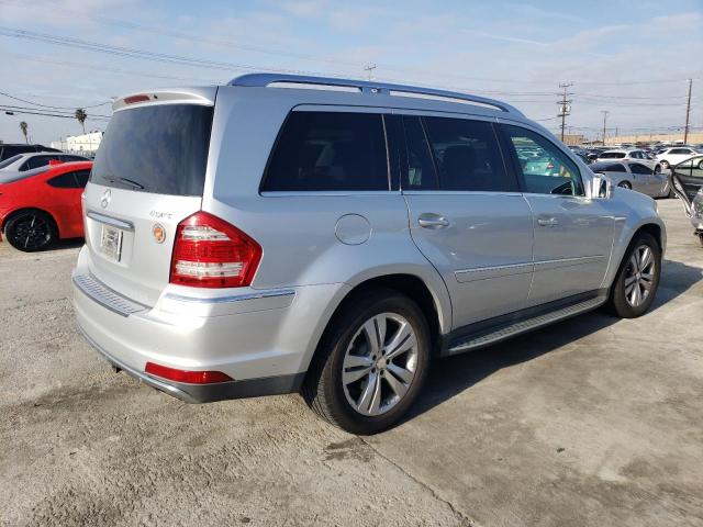 4JGBF7BE5BA643588 - 2011 MERCEDES-BENZ GL 450 4MATIC SILVER photo 3