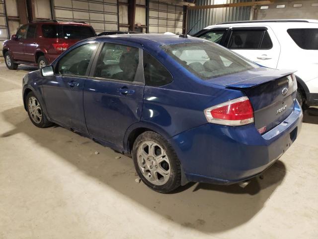 1FAHP36N89W257619 - 2009 FORD FOCUS SES BLUE photo 2