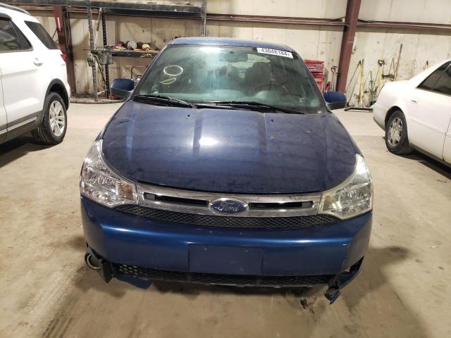 1FAHP36N89W257619 - 2009 FORD FOCUS SES BLUE photo 5