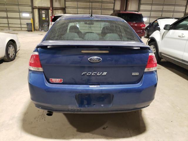 1FAHP36N89W257619 - 2009 FORD FOCUS SES BLUE photo 6