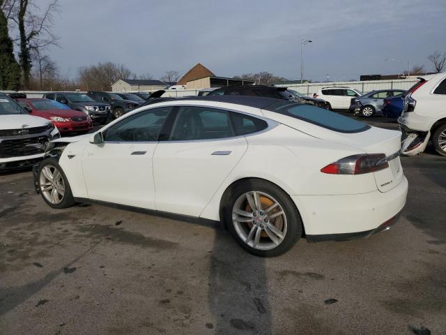 5YJSA1E27GF129516 - 2016 TESLA MODEL S WHITE photo 2