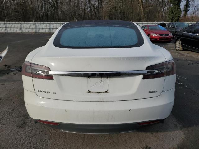 5YJSA1E27GF129516 - 2016 TESLA MODEL S WHITE photo 6