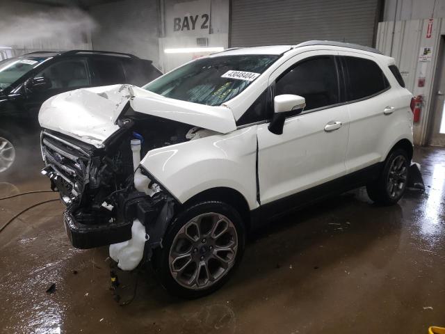 MAJ6S3KL1KC250349 - 2019 FORD ECOSPORT TITANIUM WHITE photo 1