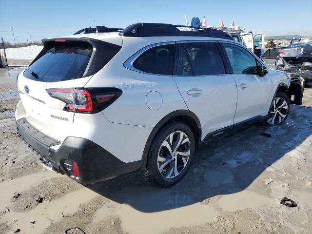 4S4BTAMC5M3211169 - 2021 SUBARU OUTBACK LIMITED WHITE photo 3