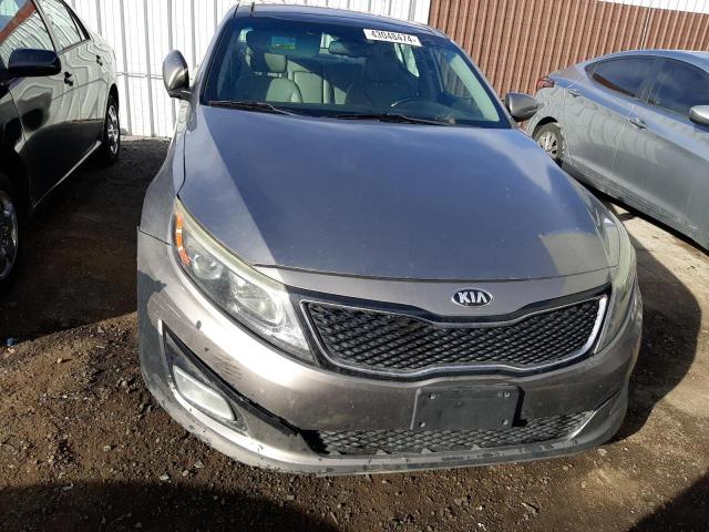 5XXGN4A79FG478783 - 2015 KIA OPTIMA EX GRAY photo 5