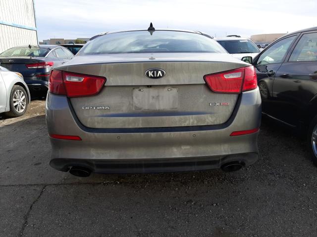 5XXGN4A79FG478783 - 2015 KIA OPTIMA EX GRAY photo 6