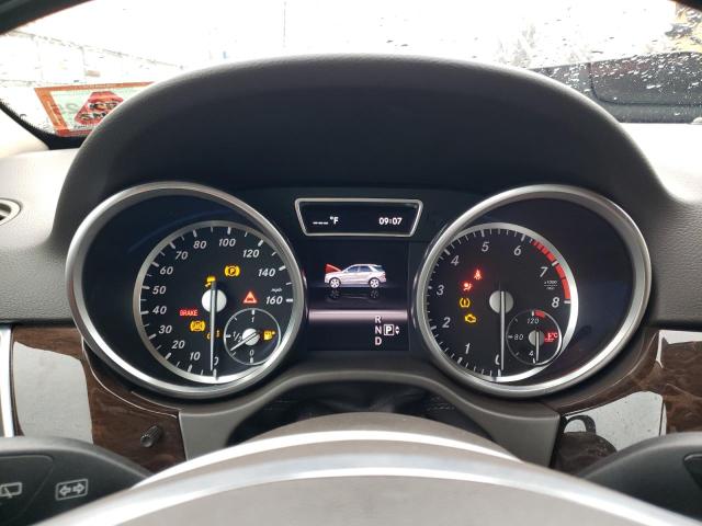 4JGDA5HB4DA114113 - 2013 MERCEDES-BENZ ML 350 4MATIC MAROON photo 9