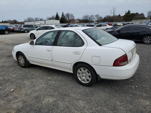 3N1CB51D51L482767 - 2001 NISSAN SENTRA XE WHITE photo 2