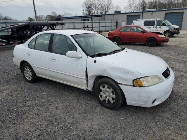 3N1CB51D51L482767 - 2001 NISSAN SENTRA XE WHITE photo 4