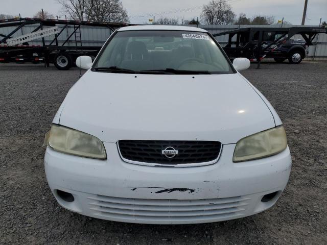 3N1CB51D51L482767 - 2001 NISSAN SENTRA XE WHITE photo 5