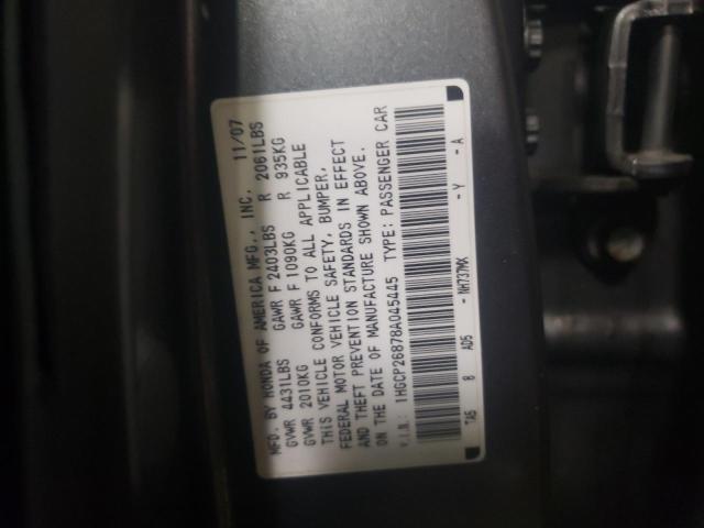 1HGCP26878A045445 - 2008 HONDA ACCORD EXL GRAY photo 13