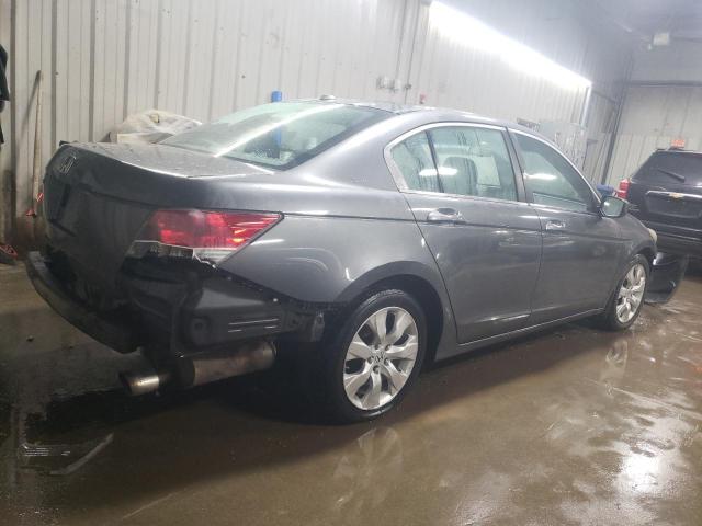 1HGCP26878A045445 - 2008 HONDA ACCORD EXL GRAY photo 3