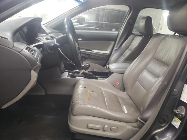 1HGCP26878A045445 - 2008 HONDA ACCORD EXL GRAY photo 7